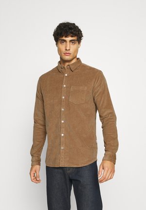 JOHAN CORDUROY SHIRT - Shirt - brown