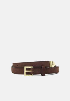 BELT SKINNY - Gürtel - chestnut brown