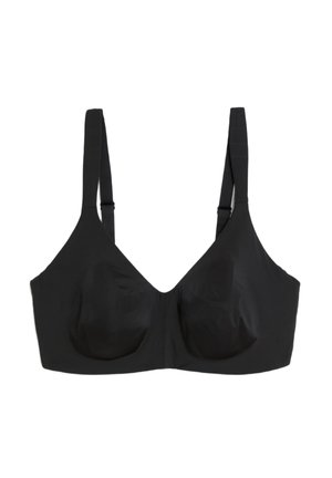 T-shirt bra - mottled black