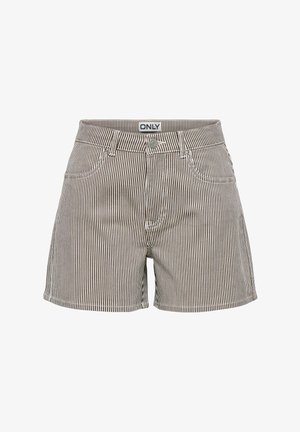 ONLY, SHORTS ONLVOX MID WAIST LOOSE FIT SHORTS - Kratke hlače od trapera - cloud dancer
