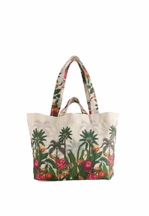 Next, TROPICAL PRINT SHOULDER BAG - Handbag - green