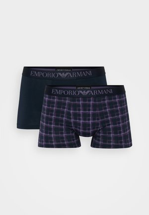 Emporio Armani TRUNK 2 PACK - Boxers - blue
