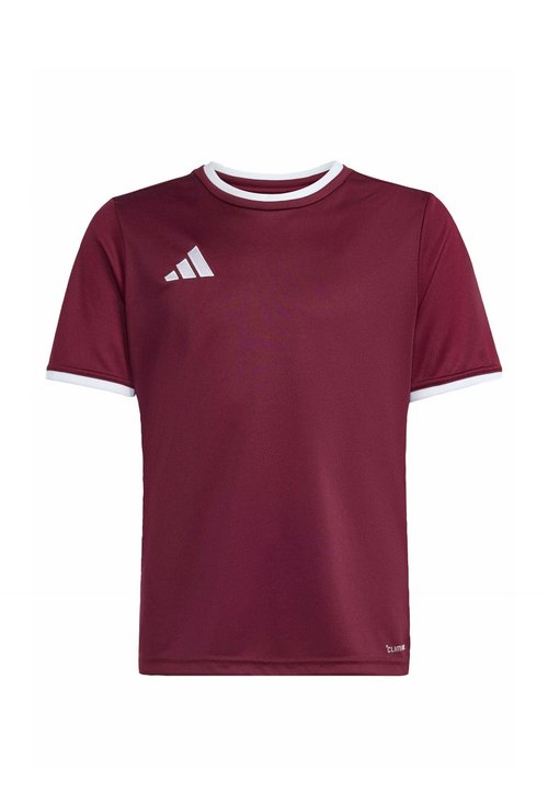 adidas PERFORMANCE ENTRADA26 JERSEY KIDS - Camiseta estampada - team maroon white — photo 5