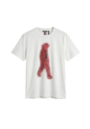 Antony Morato, REGULAR FIT IN  WITH RUBBER INJECTION AND PHOTOGRAPHIC   PRINT - Camiseta estampada - white
