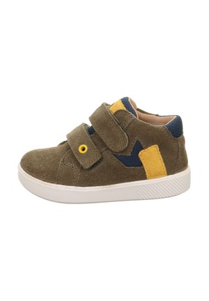 Baby shoes - grün gelb