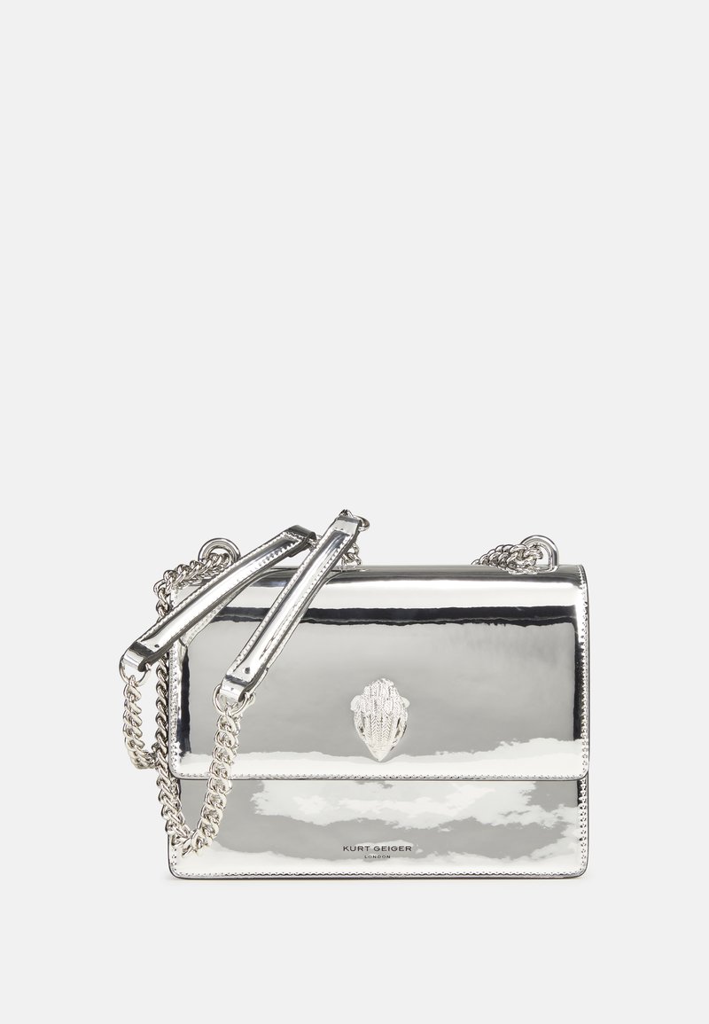 Kurt Geiger London SHOREDITCH CROSS BODY Across body bag silver/silvercoloured Zalando.ie