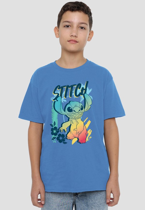 STITCH GRADIENT BEACH - T-Shirt print