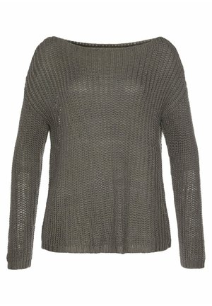 Strickpullover - khaki
