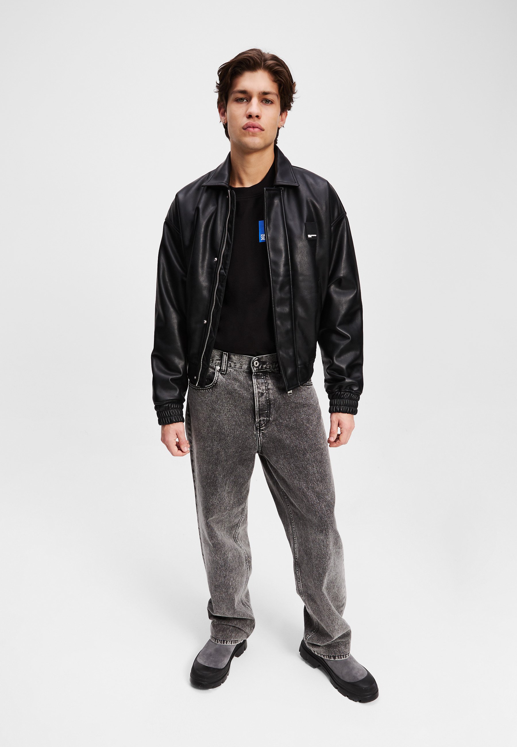 Faux leather jacket - Product Details