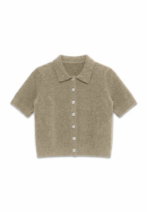 Vero Moda, CARDIGAN VMELLY KNIT CARDIGAN - Gilet - silver mink