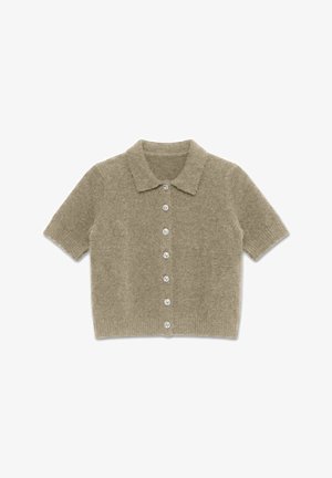 Vero Moda, CARDIGAN VMELLY KNIT CARDIGAN - Kardigan - silver mink
