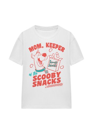 Cotton Soul, SCOOBYDOO MOTHER'S DAY MOM KEEPER SCOOBY SNACKS - Print T-shirt - white