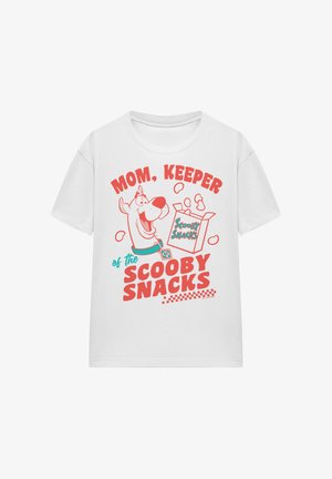 Cotton Soul, SCOOBYDOO MOTHER'S DAY MOM KEEPER SCOOBY SNACKS - T-Shirt print - white
