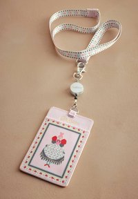 Cath Kidston LANYARD - Taštička na mobil - pink dolly muse