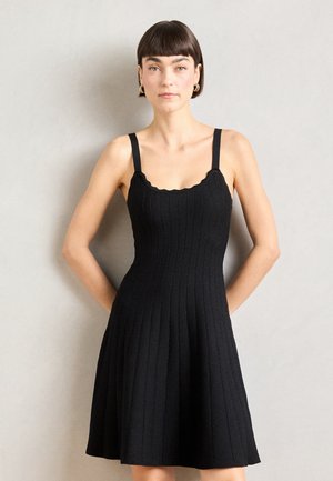 Robe pull - noir melange
