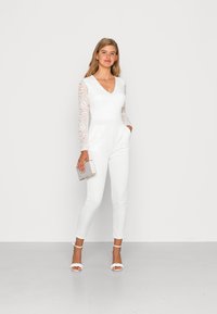 WAL G. BLAKE LONG SLEEVE - Macacão - white