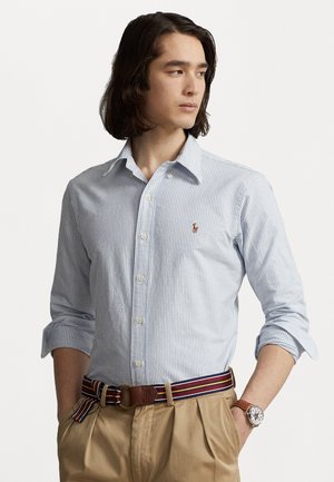 CUSTOM FIT OXFORD SHIRT - Button down-skjorte - blue/white
