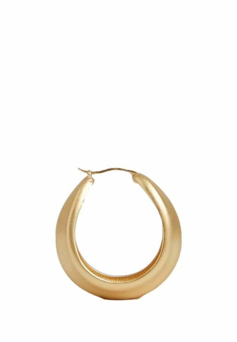 Reiss SOPHIE SCULPTURAL HOOP - Kõrvarõngad - gold-coloured