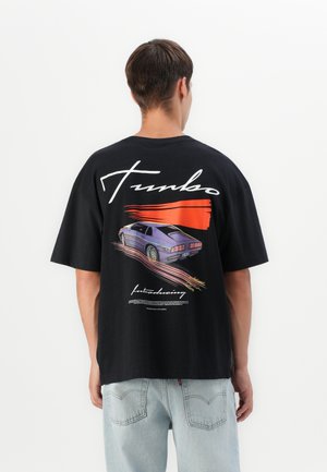 ONSTORETTO LOOSE TEE - Print T-shirt - black