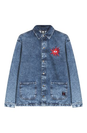 JACKET TRICKY LOVE UNISEX - Cowboyjakker - denim