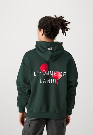 Don't Waste Culture STAMATIS UNISEX - Felpa con cappuccio - dark green