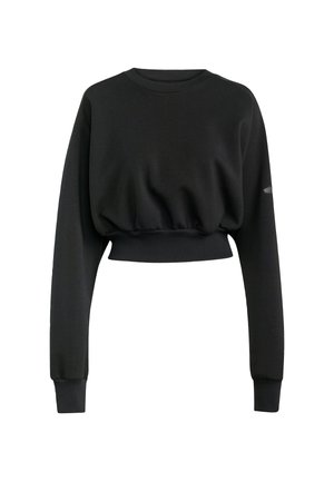 adidas Sportswear SOFT LUX LOOSE - Sweatshirt - black