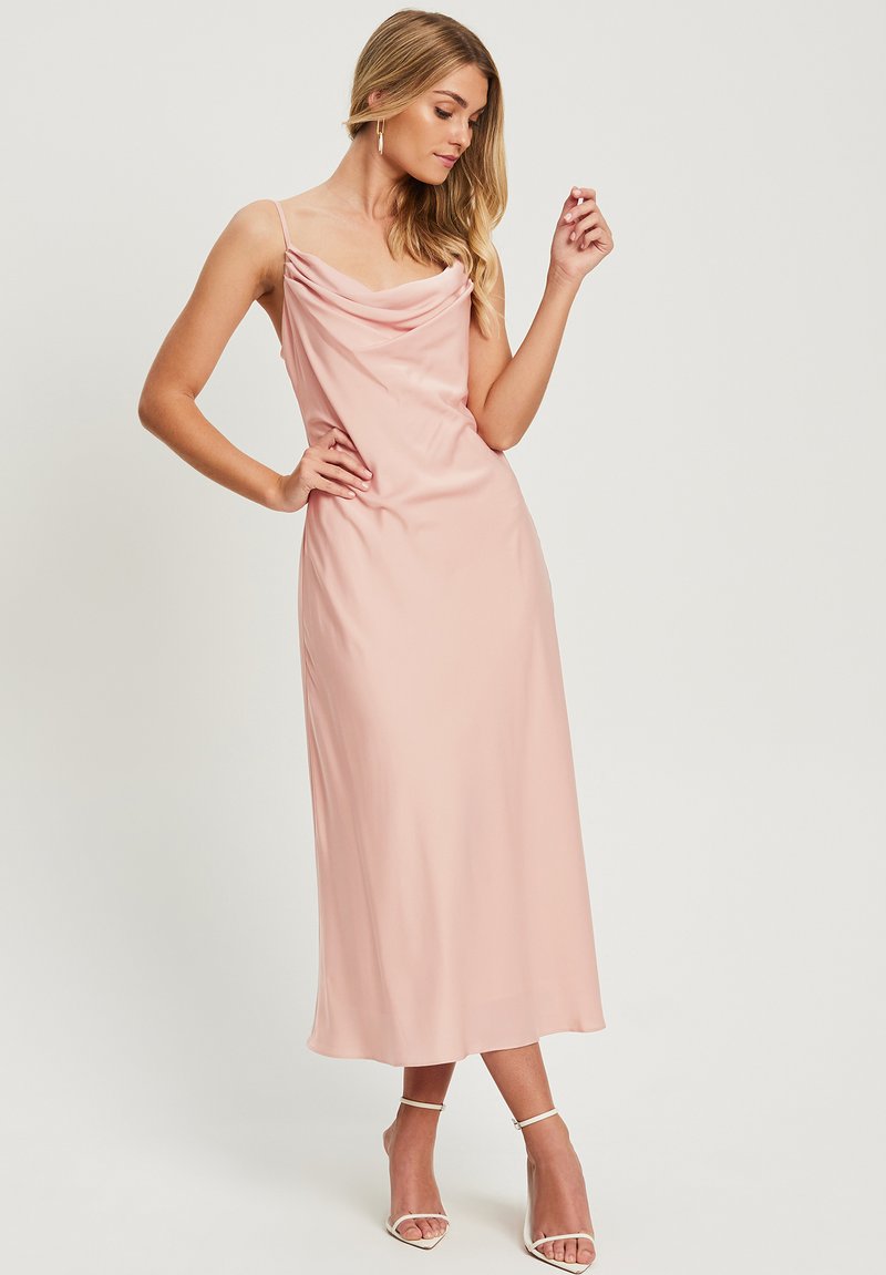 CHANCERY Cocktailjurk roze