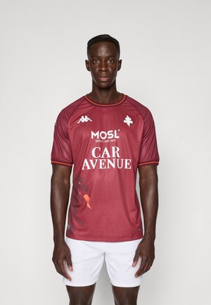 FC METZ REPLICA HOME - Sporto klubų atributika - red granata/orange flame