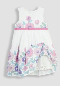JoJo Maman Bébé REGULAR FIT - Vapaa-ajan mekko - white sunflower