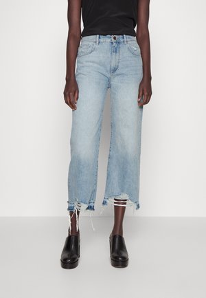 Pernera ancha - blue denim