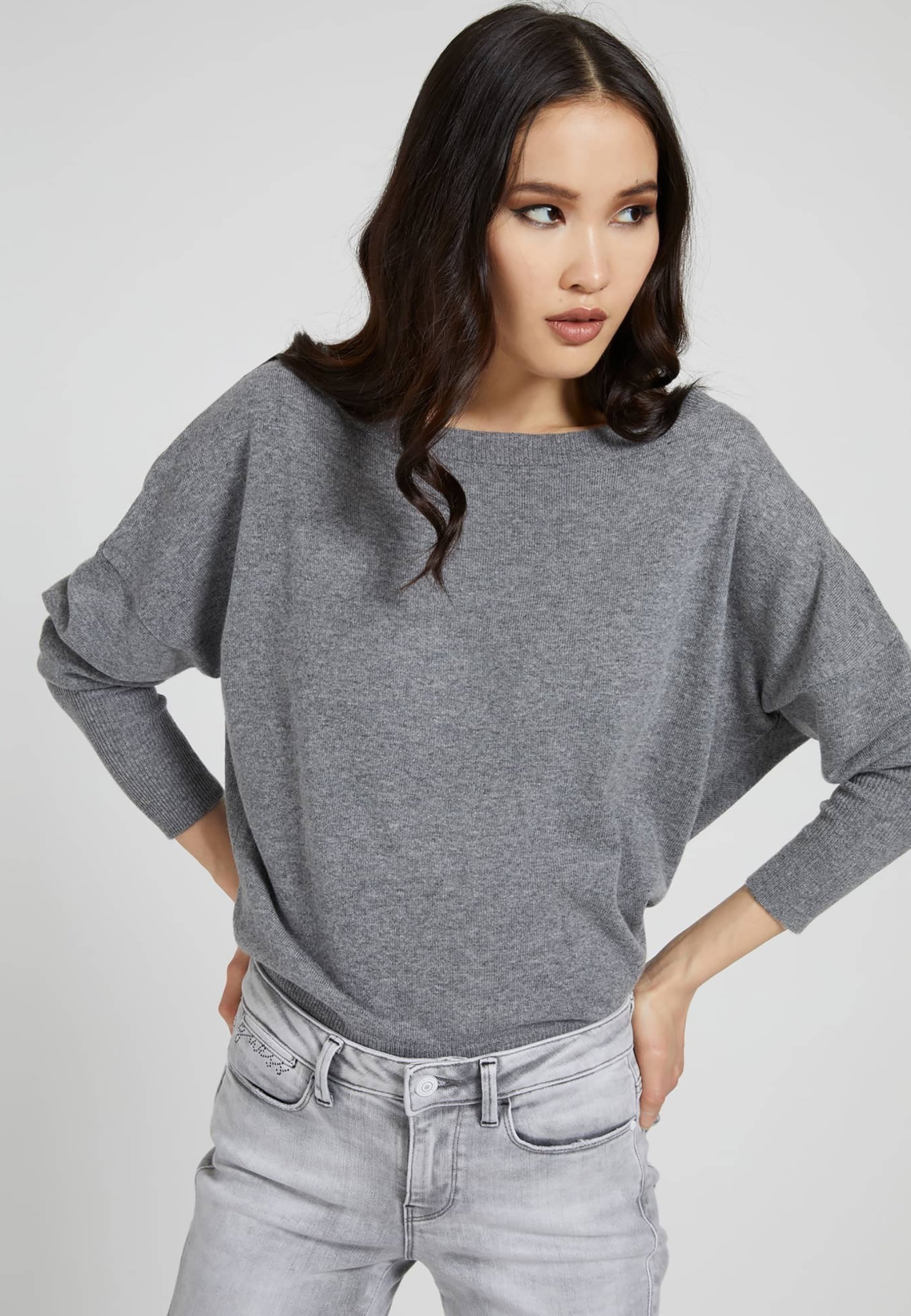Guess Maglione - dunkelgrau/grigio scuro - Zalando.it