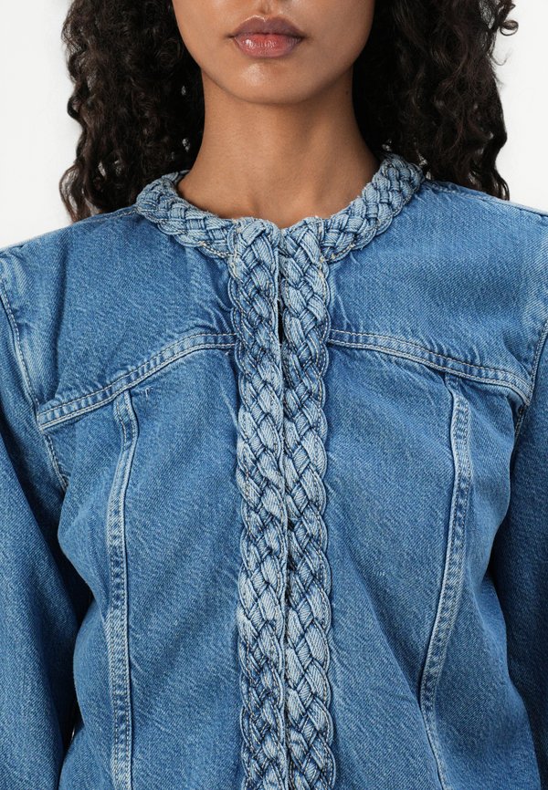 JULIANA JACKET BRAIDED - Denim jacket - formentera3