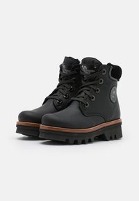 Panama Jack Botines con cordones - black