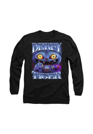 K-POP DEMON HUNTERS - DERPY TIGER BOOTLEG - Long sleeved top - black