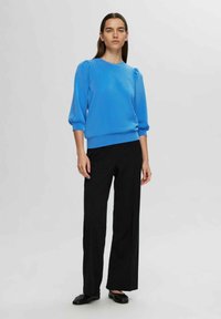 Selected SLFTENNY 3/4 NOOS - Sweater - super sonic