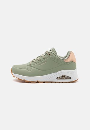 UNO - Sneakers - sage/rose gold