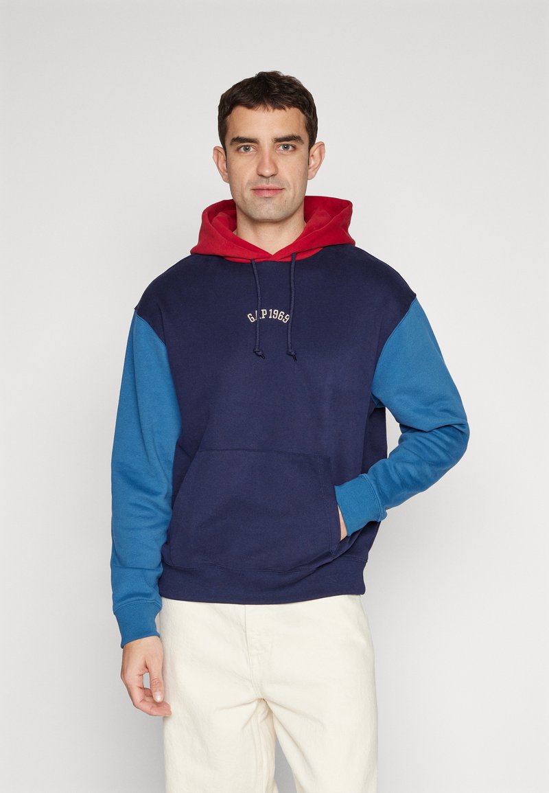 GAP FASHION LOGO HOOD Sweater navy uniform/donkerblauw Zalando.nl