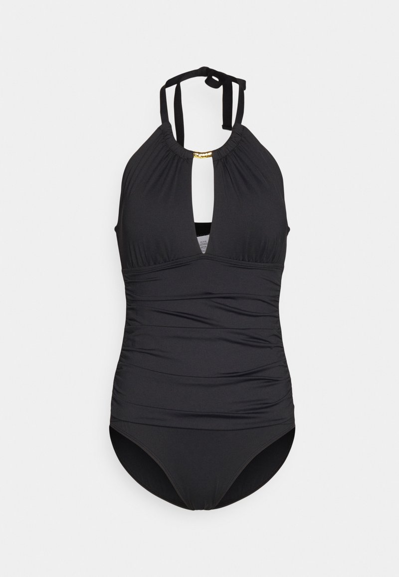 Lauren Ralph Lauren BEACH CLUB SOLIDS Swimsuit black Zalando.co.uk