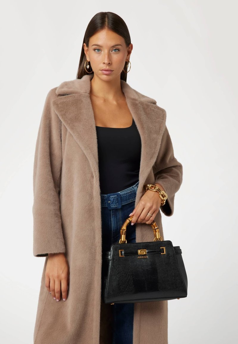 Guess SIBEL PITONE - Handtas - zwart