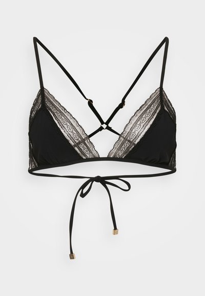KIKI DE MONTPARNASSE INSET - Parte de cima de biquíni - black