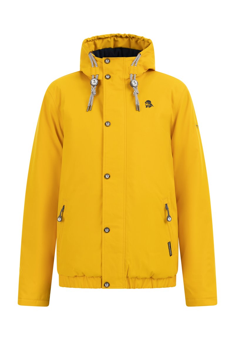 Schmuddelwedda Outdoorjas donkergeel