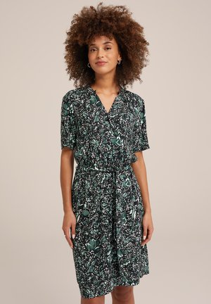 WE Fashion Shirt dress - green