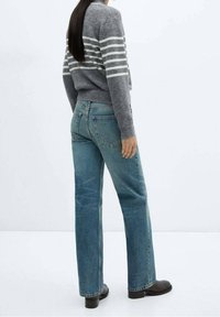 Mango Svetr - mottled light grey