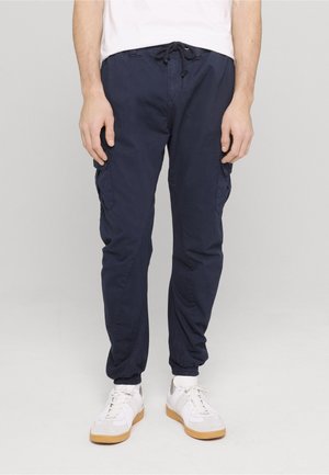 CARGO JOGGING PANTS - Oldalzsebes nadrágok - navy