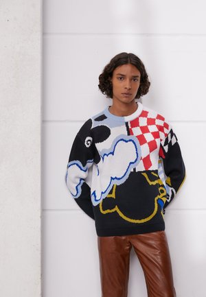 CREW NECK - Jumper - dark blue