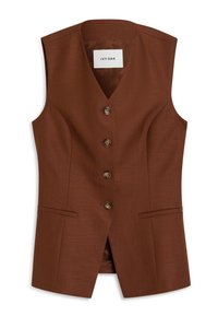 Geselecteerd, rusty brown