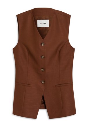 JUNIPER ANN - Weste - rusty brown
