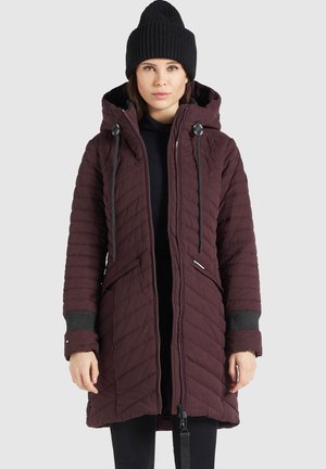 TOOTS PEACHED - Abrigo de invierno - weinrot