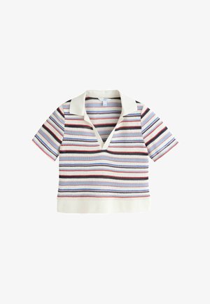 REGULAR FIT - SHORT SLEEVE - Pólóing - multi stripe
