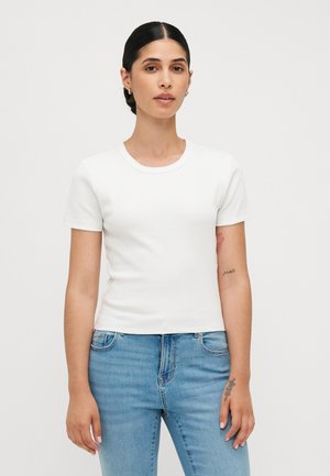 ONLVAL LIFE O NECK - Tricou basic - bright white